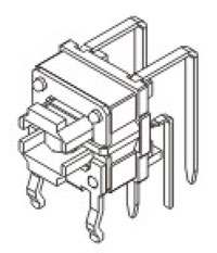 帶燈輕觸開關R591結構圖